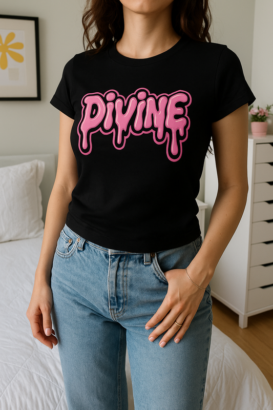 Divine Vibe Baby Tee